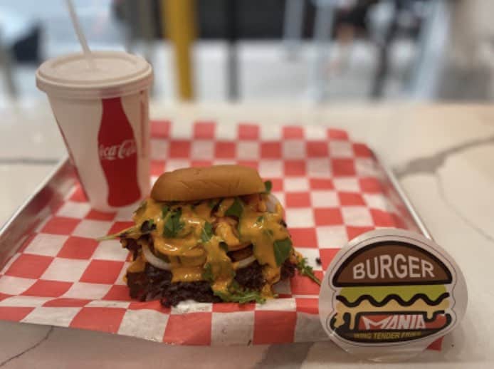 Halal burgers in times square New York