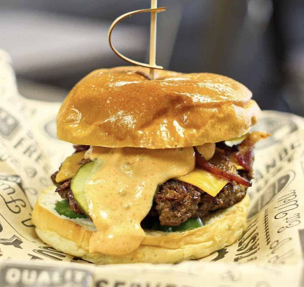 Halal shake shack style burgers in New York