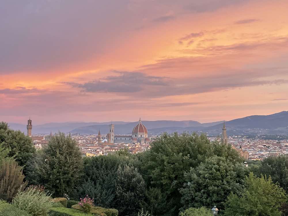 Sunrise from Pizzale Michelangelo