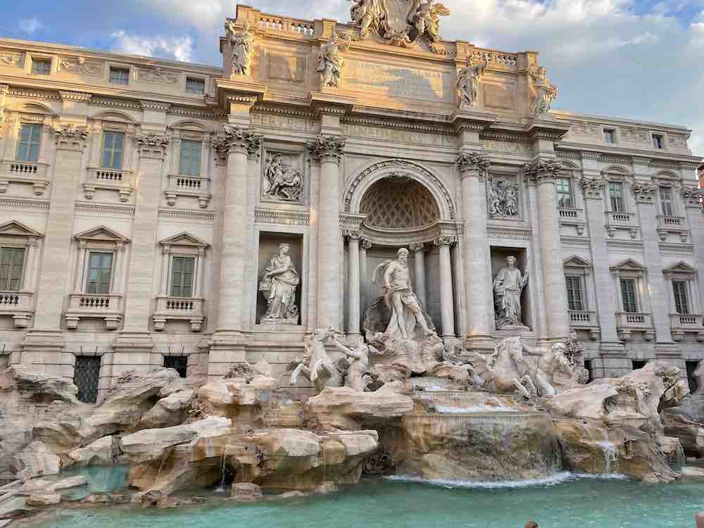 Trevi Fountain early morning