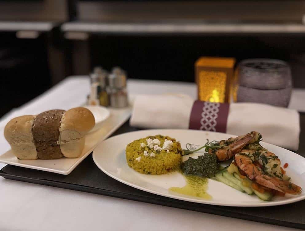 Qatar Airways Meals