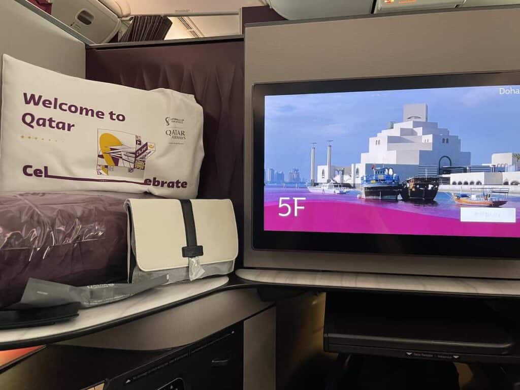 Qatar Upgrade to Business Class