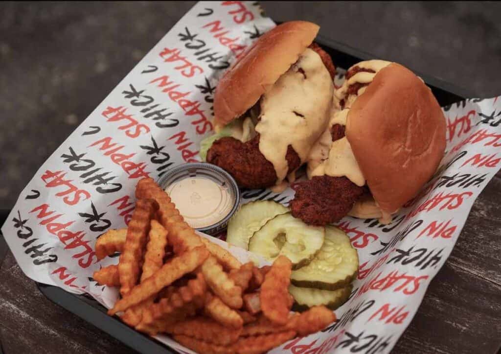 Halal Fried Chicken Burgers in New York