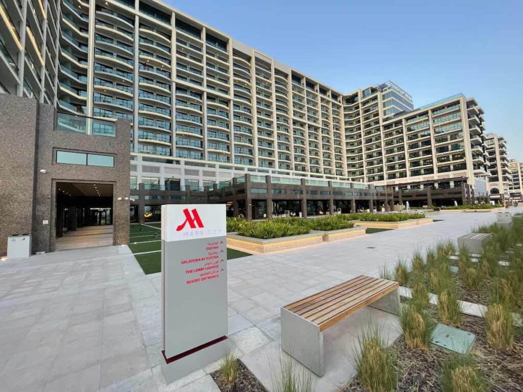 Marriott Palm Jumeirah with signature marriott scent infused in public spaces