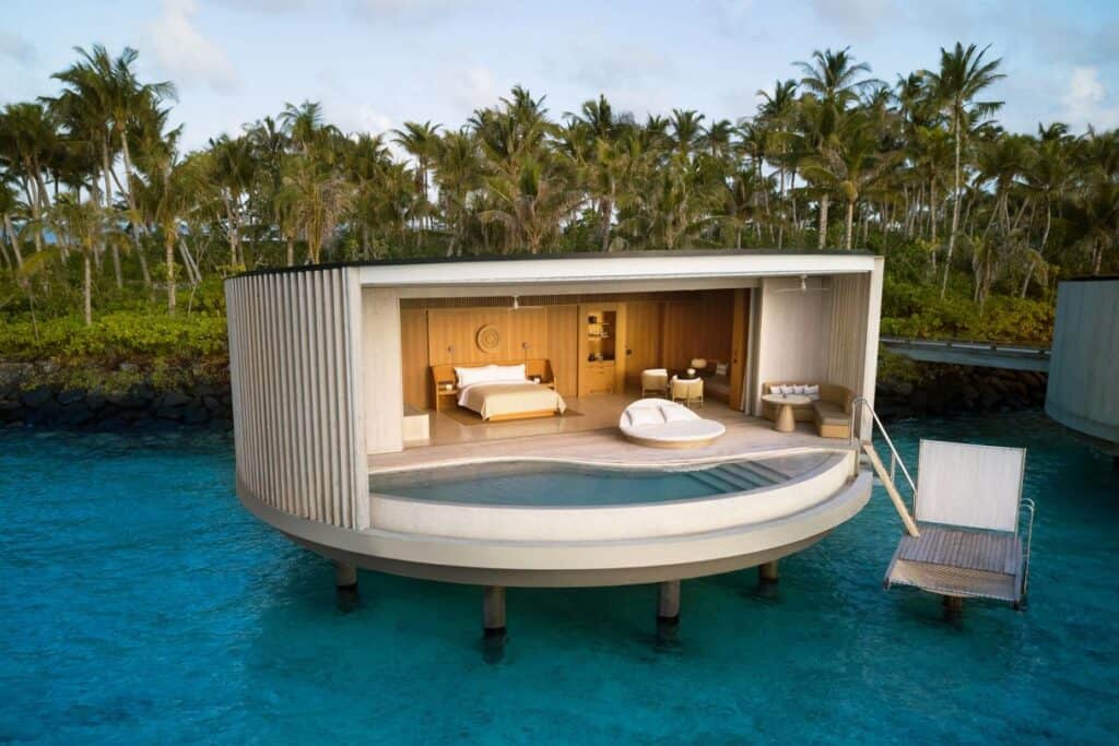 Ritz carlton Fari Island overwater villa